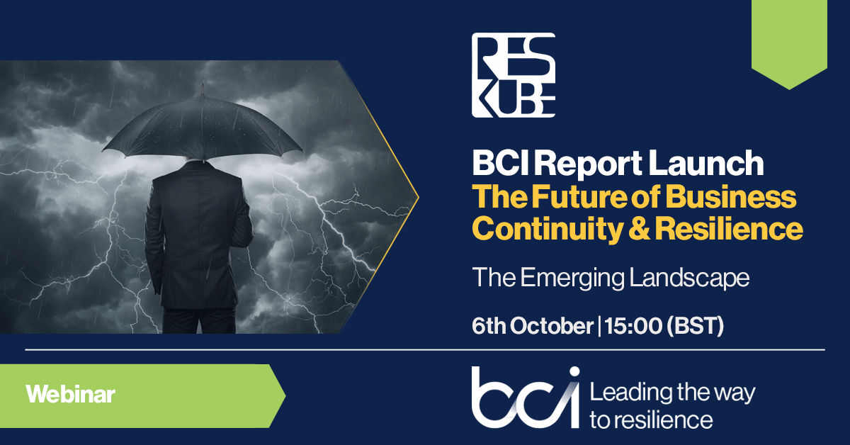 BCI Report Launch Registration – The Future Of Business Continuity And ...